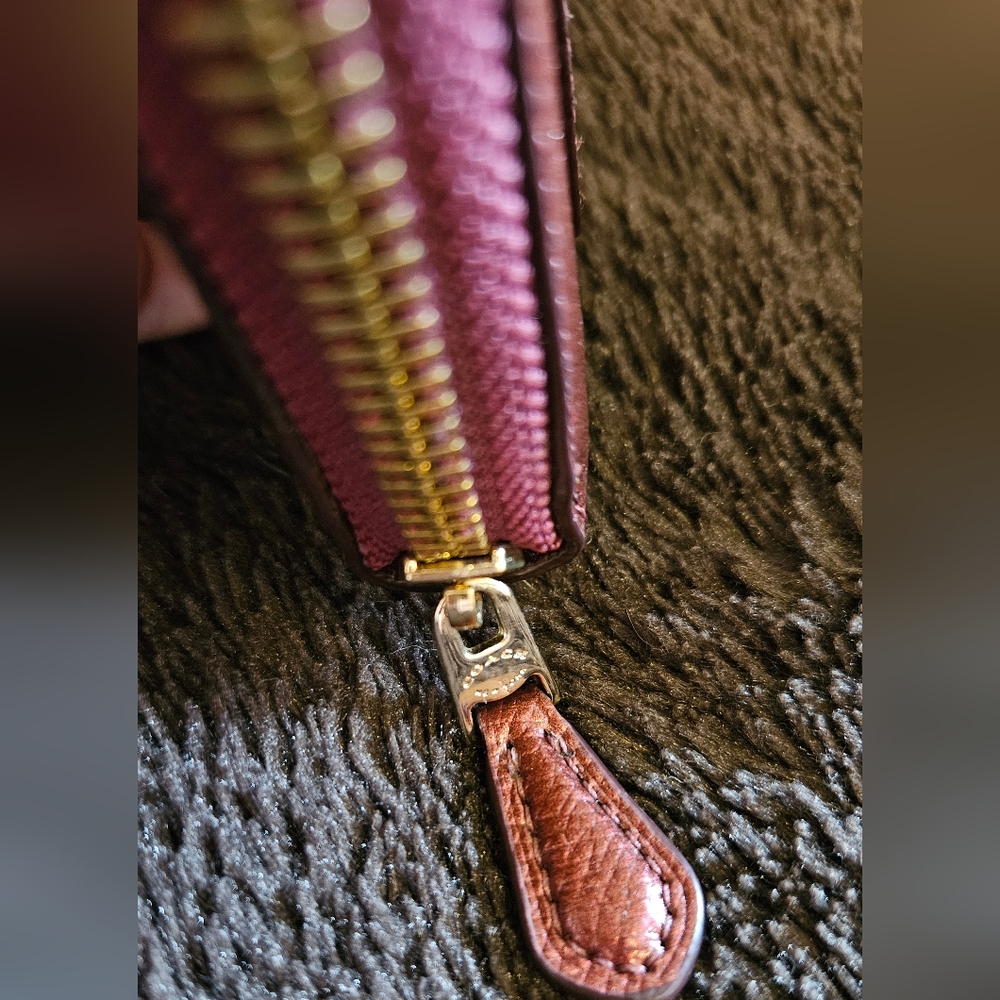 Coach Accordion Zip Wallet - Picture 5 of 8